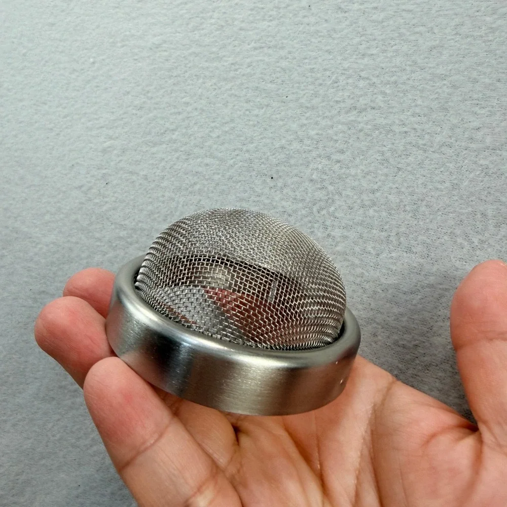 Pampered Chef Stainless Steel Flour Sugar Shaker Mesh Dredger with Storage Lid